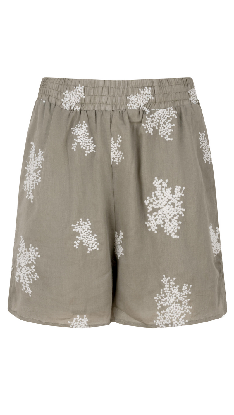 CELINA SHORTS - OLIVE