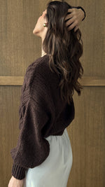 EVIE CARDIGAN - COCOA