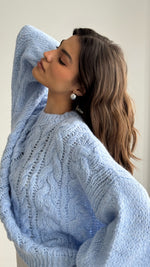 MARA SWEATER - SKY