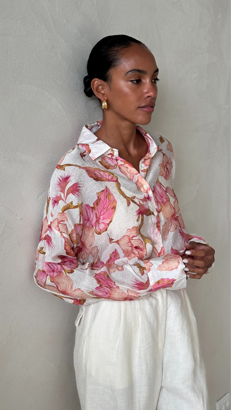 MAXINE SHIRT - FLORAL PRINT