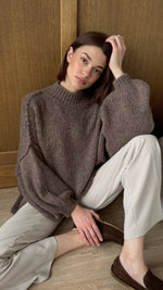 LAYLA SWEATER - TAUPE