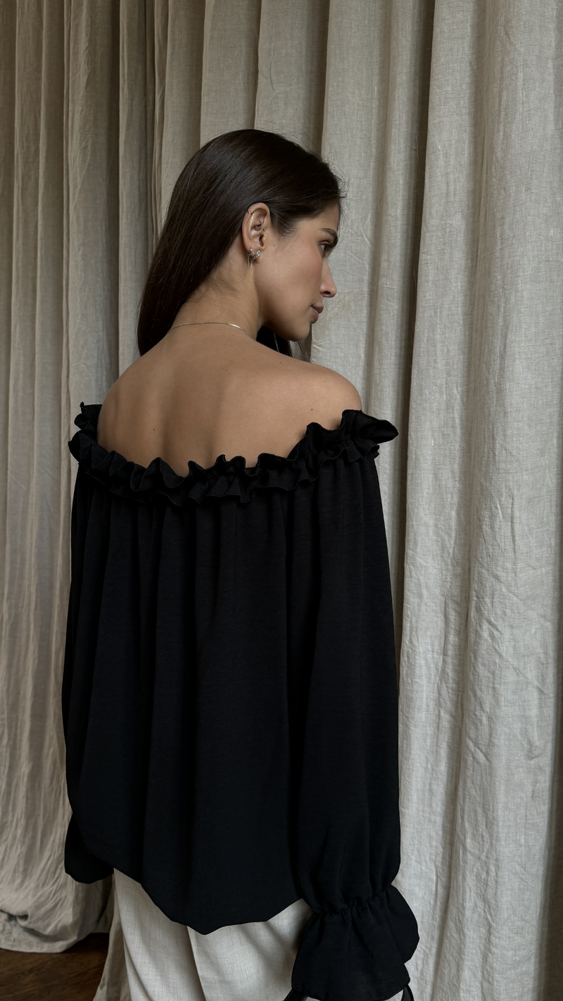 JASMINE TOP - BLACK