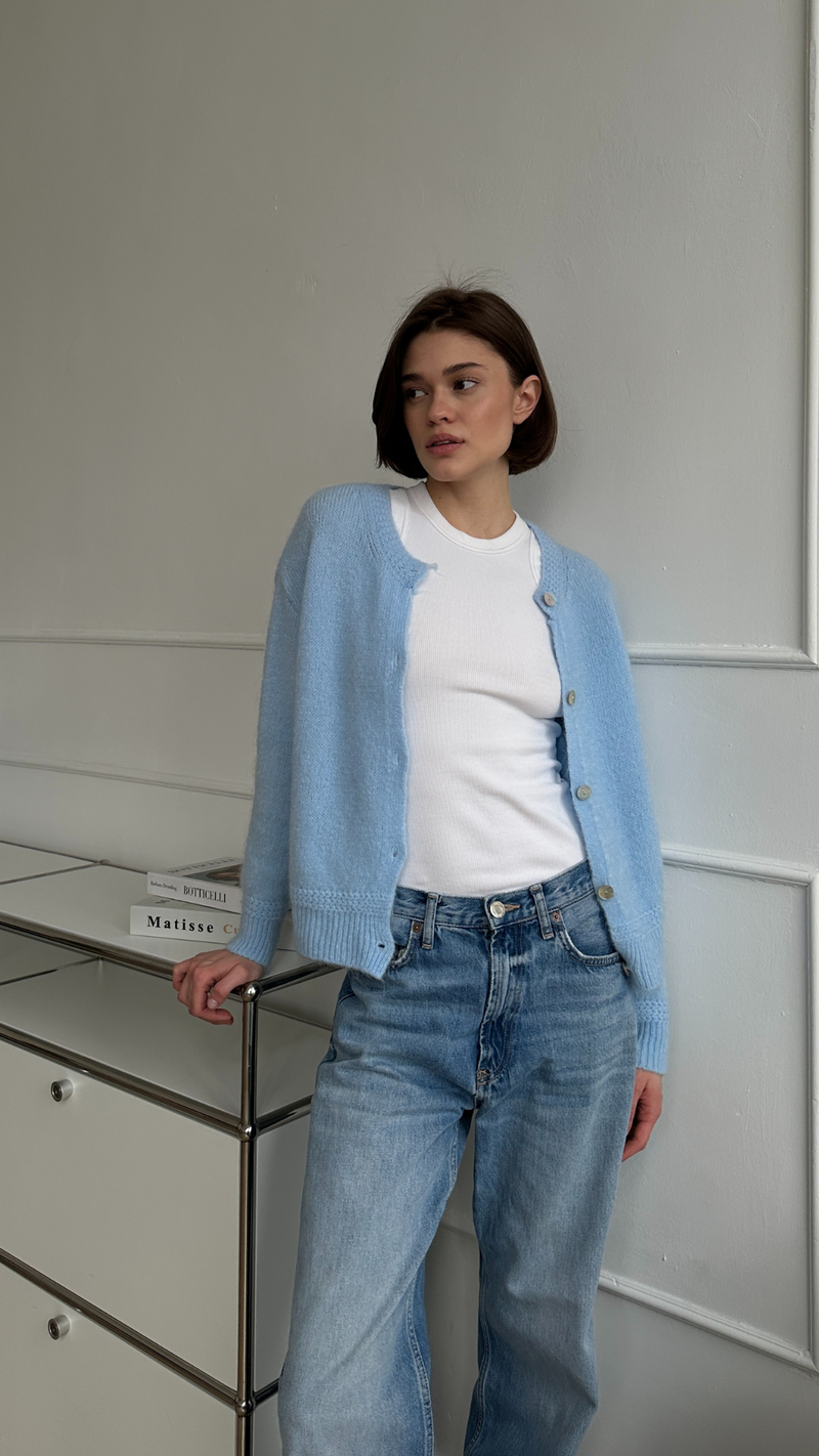 REYNA CARDIGAN - SKY BLUE