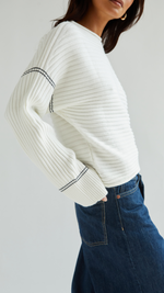 ANNA SWEATER - IVORY