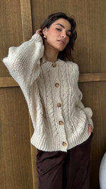 EVIE CARDIGAN - IVORY