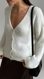 CHRISSY CARDIGAN - IVORY