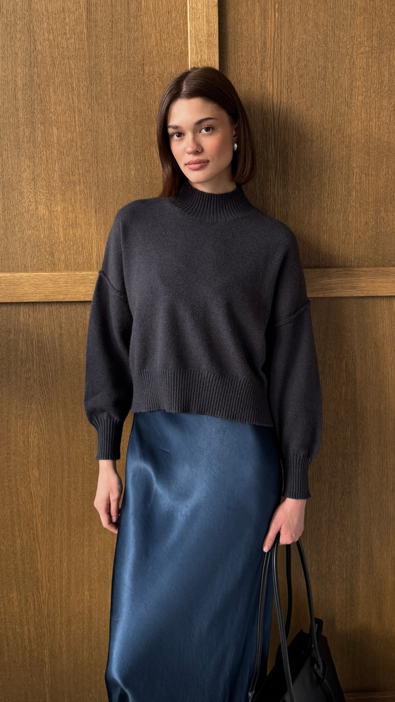 LOTTIE SWEATER - CARBON