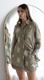 CELINA SHIRT - OLIVE