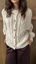 EVIE CARDIGAN - IVORY