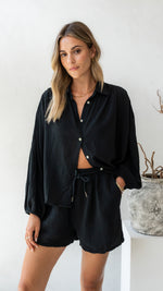 AIDA SHIRT - BLACK