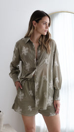 CELINA SHIRT - OLIVE