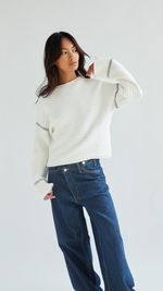 ANNA SWEATER - IVORY