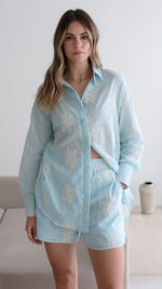 CELINA SHIRT - BLUE