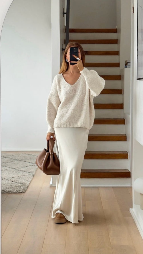 JENNY SWEATER - OFF WHITE