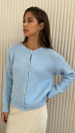 REYNA CARDIGAN - SKY BLUE