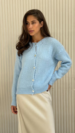 REYNA CARDIGAN - SKY BLUE