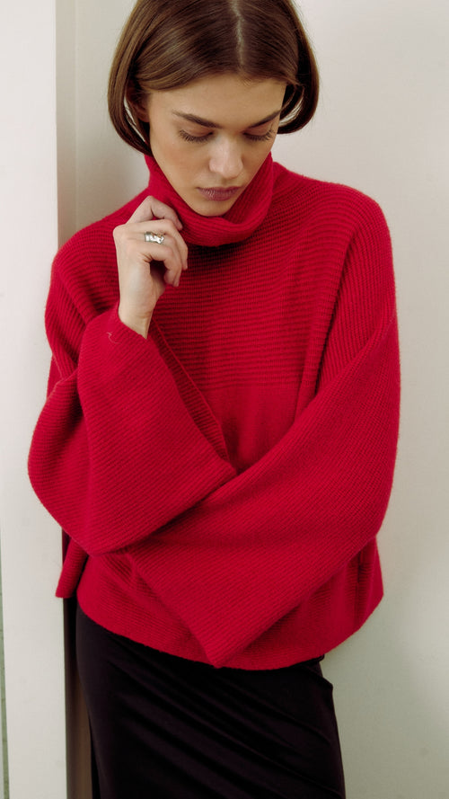 AMELIE SWEATER - RED