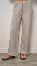 MONICA TROUSERS - GREY MELANGE